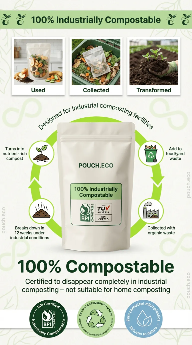 Certified Compostable infographic