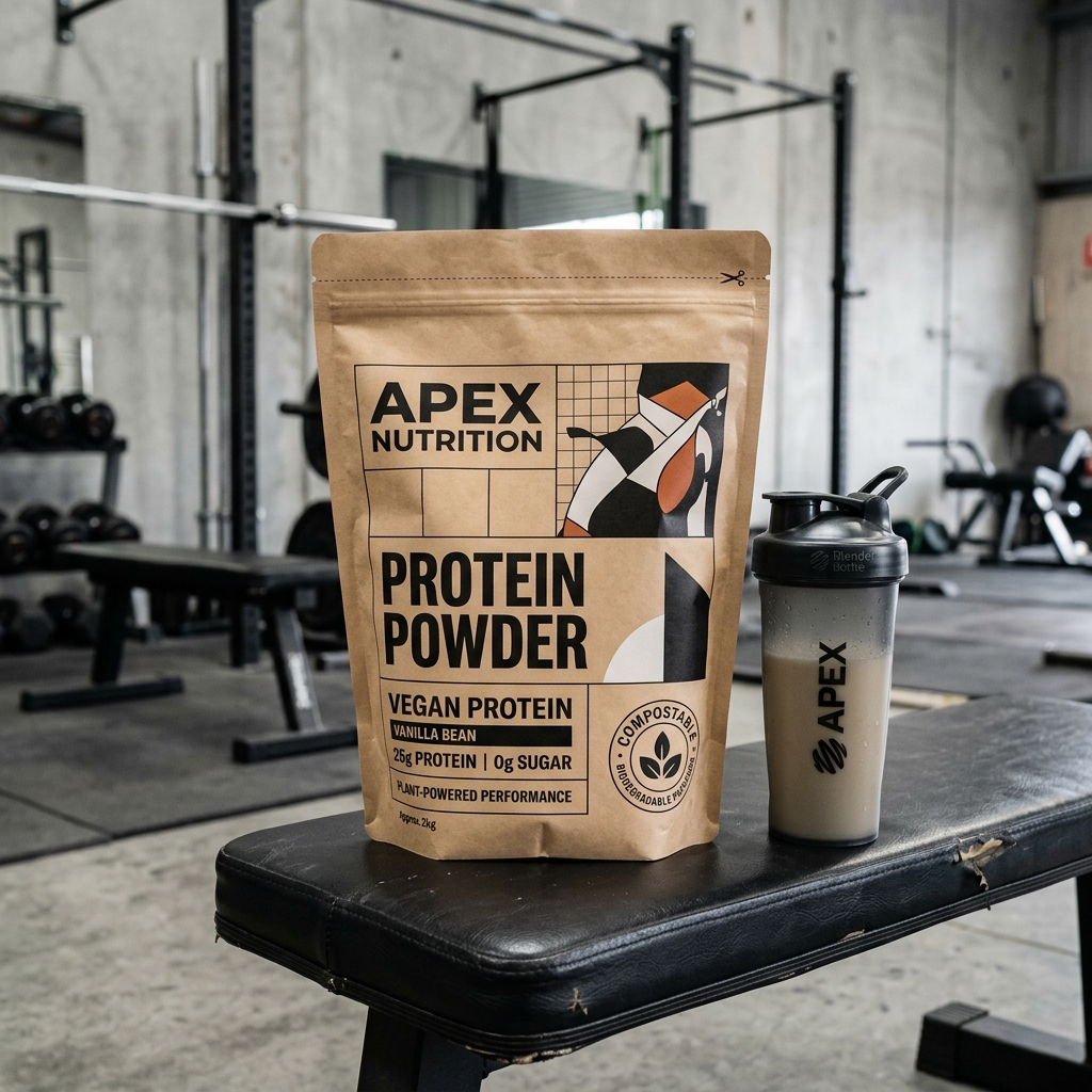 Compostable Protein Powder Pouch