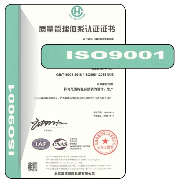 ISO 9001 — Quality Management