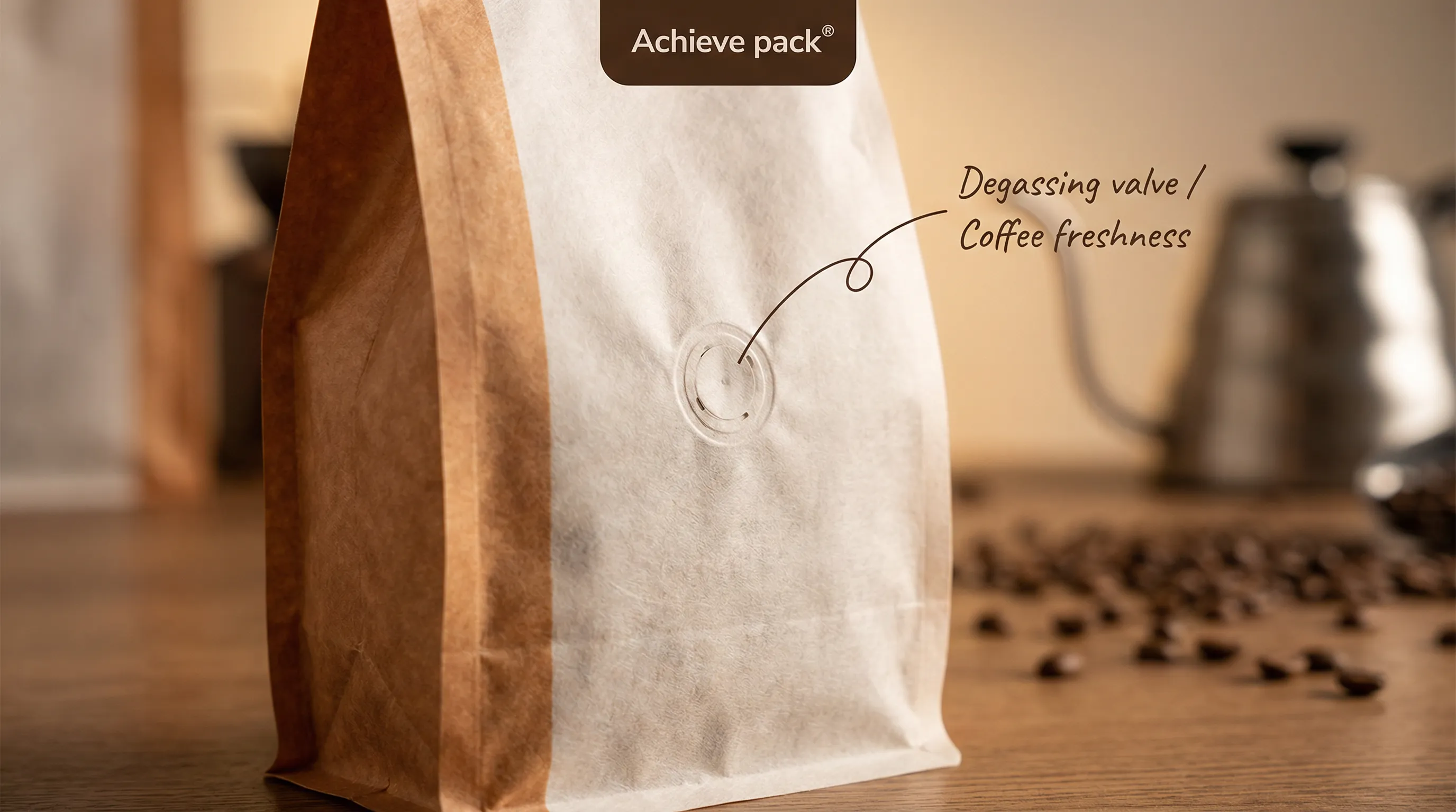Rice Paper Bag Coffee Valve Degassing