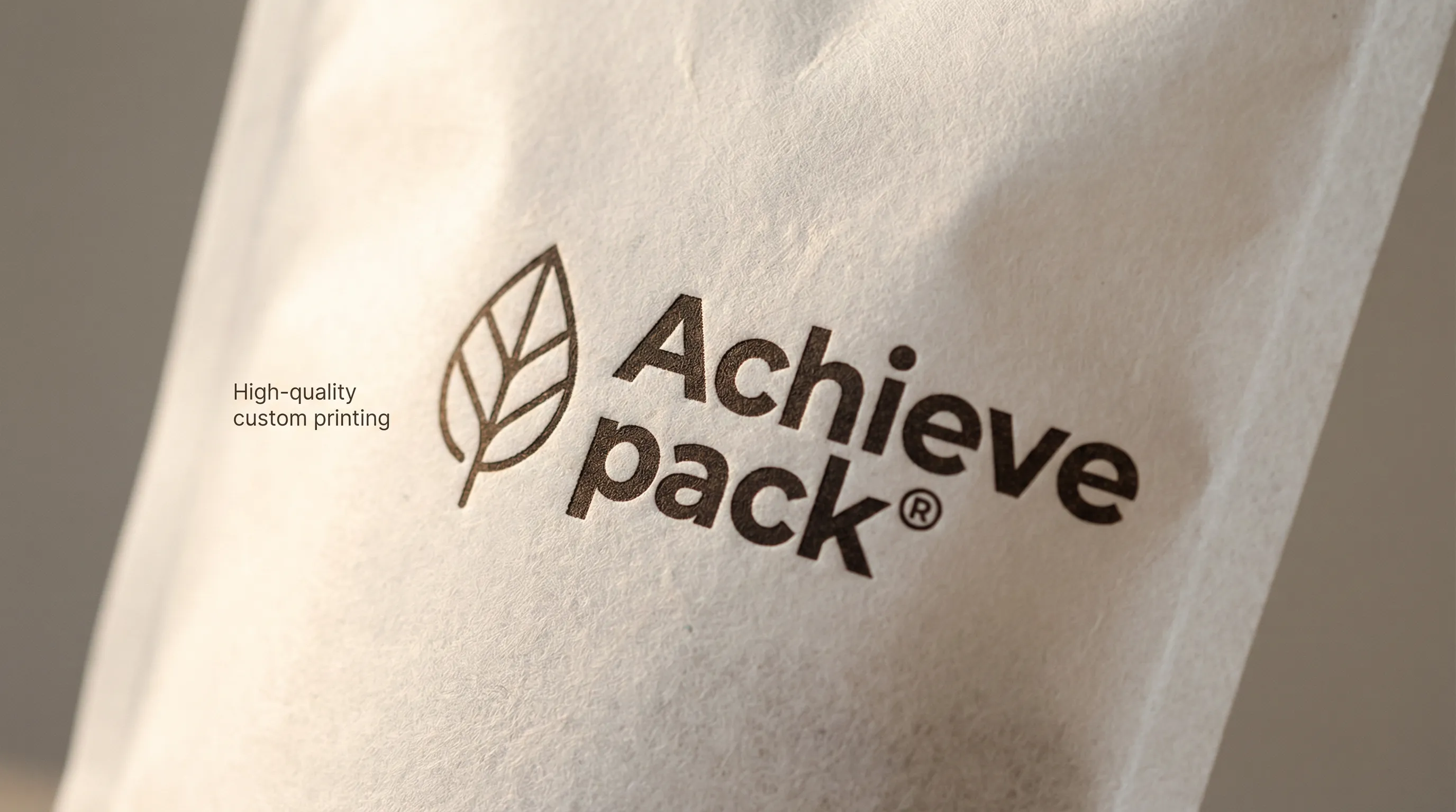 Rice Paper Bag Printing and Branding