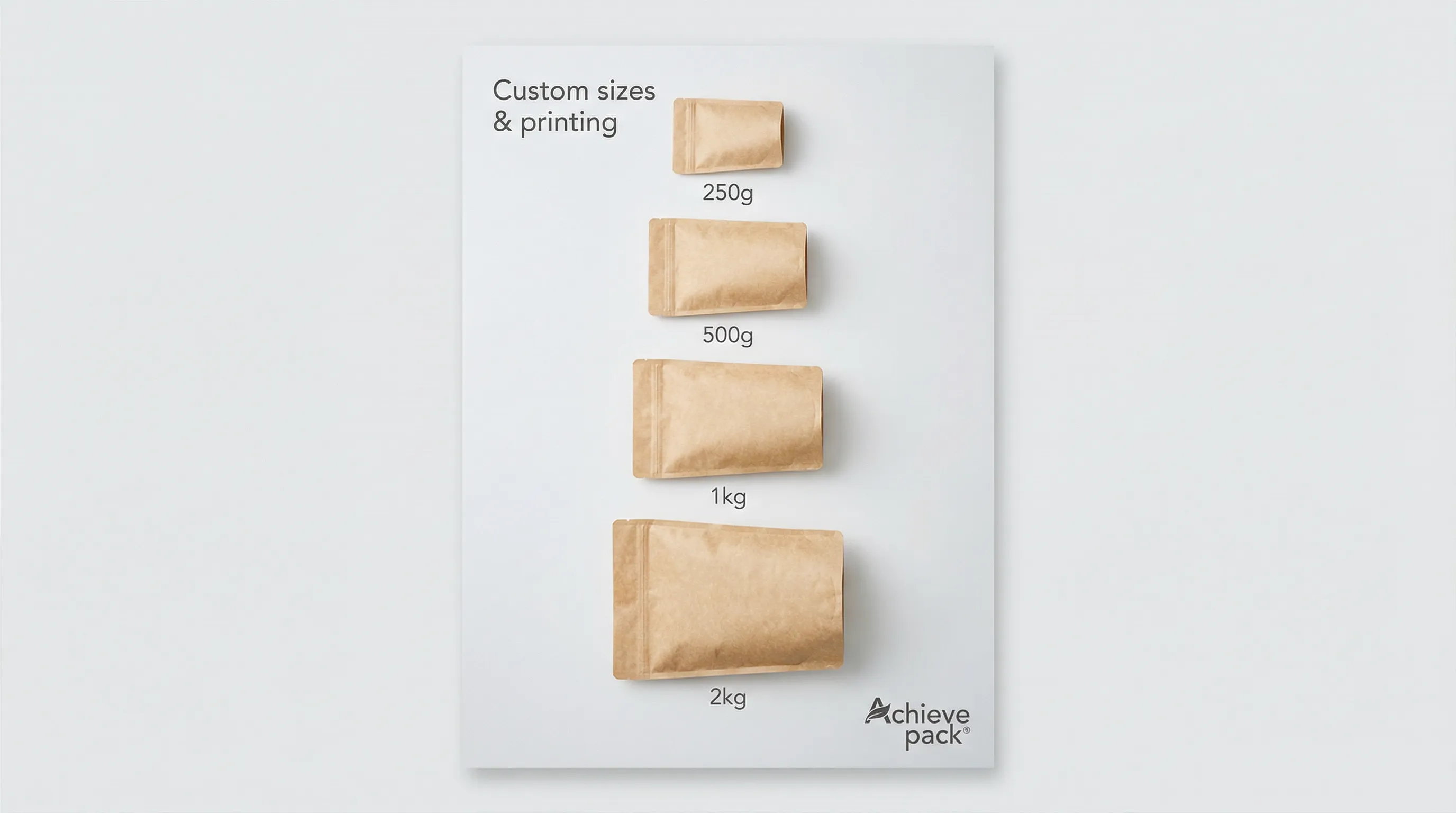 Rice Paper Bag Size Customization