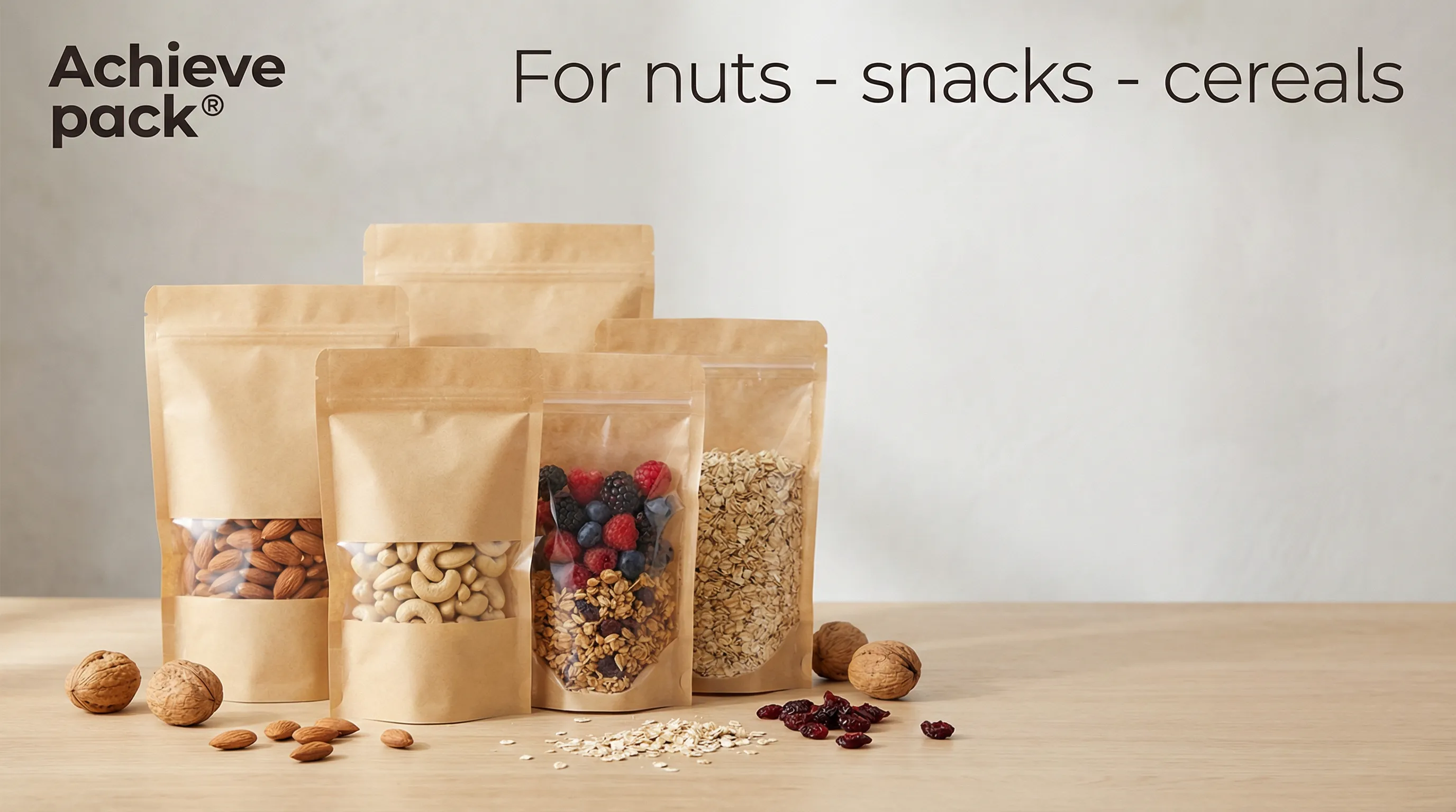 Rice Paper Bags for Snacks and Dry Goods