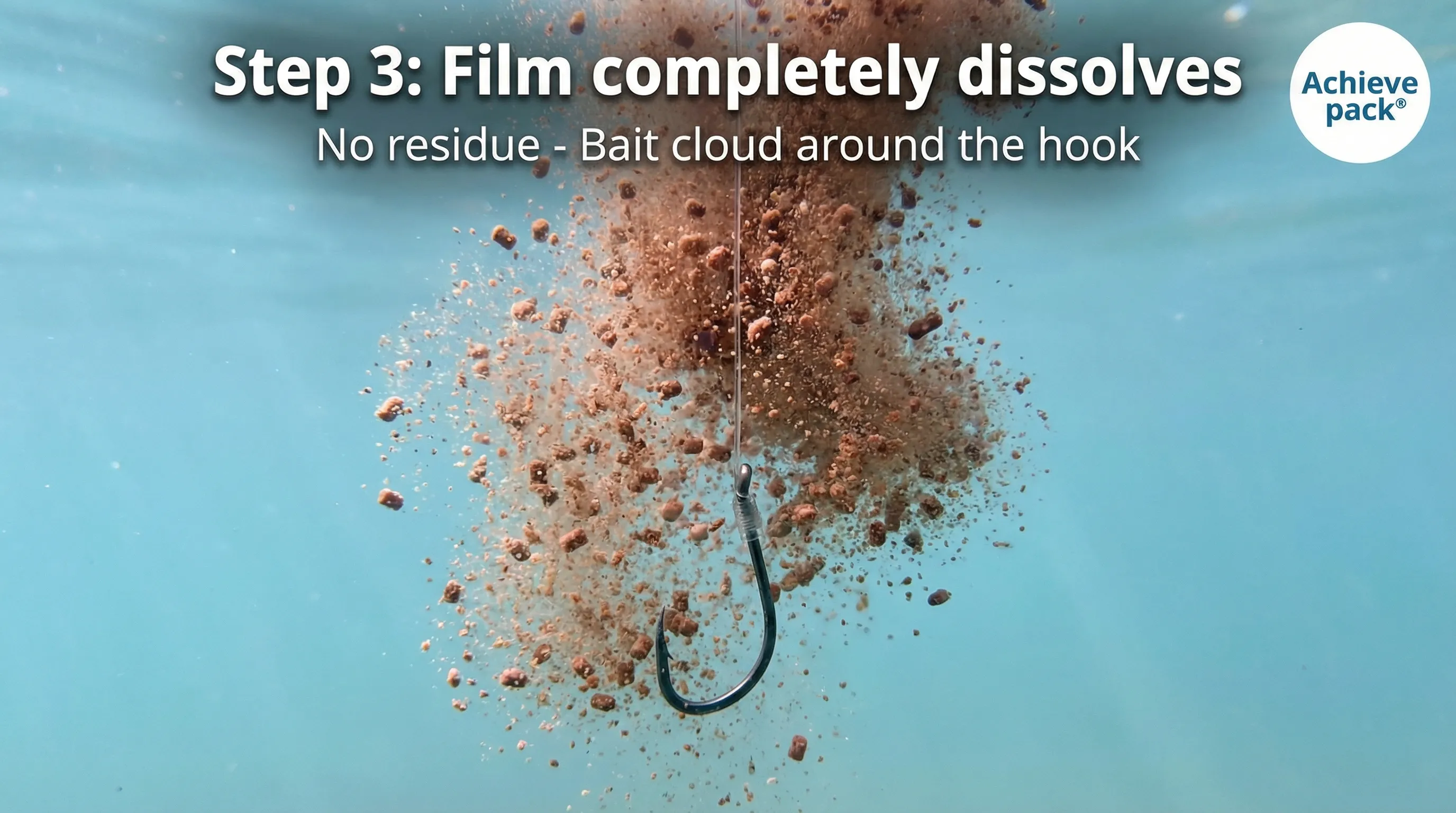 PVA Film Complete Dissolution Step 3