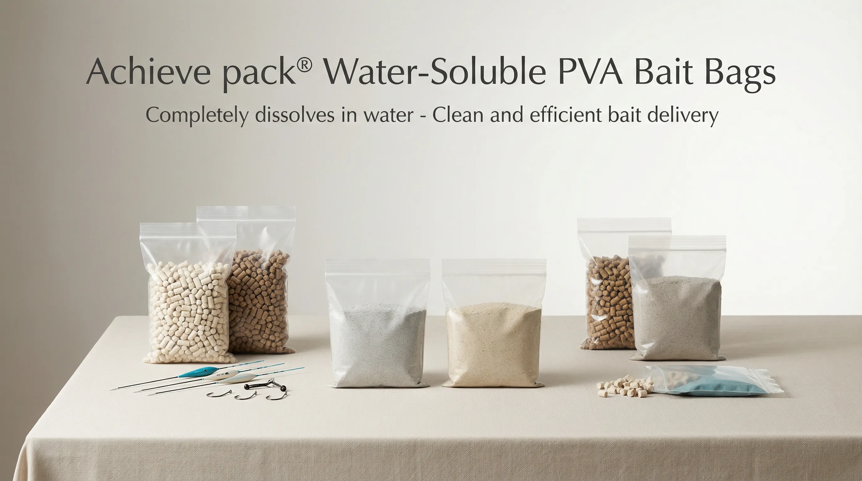 Achieve Pack PVA Water-Soluble Bait Bags