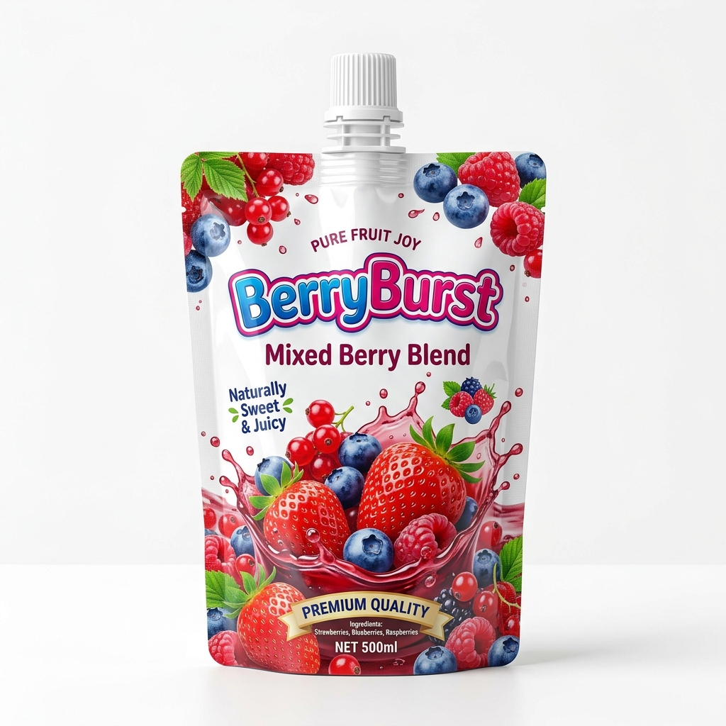 BerryBurst Liquid Supplement Pouch