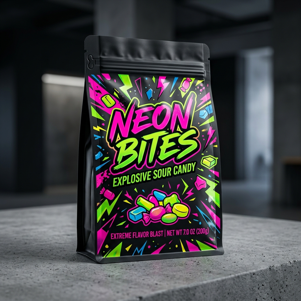 NeonBite Extreme Candy Pouch