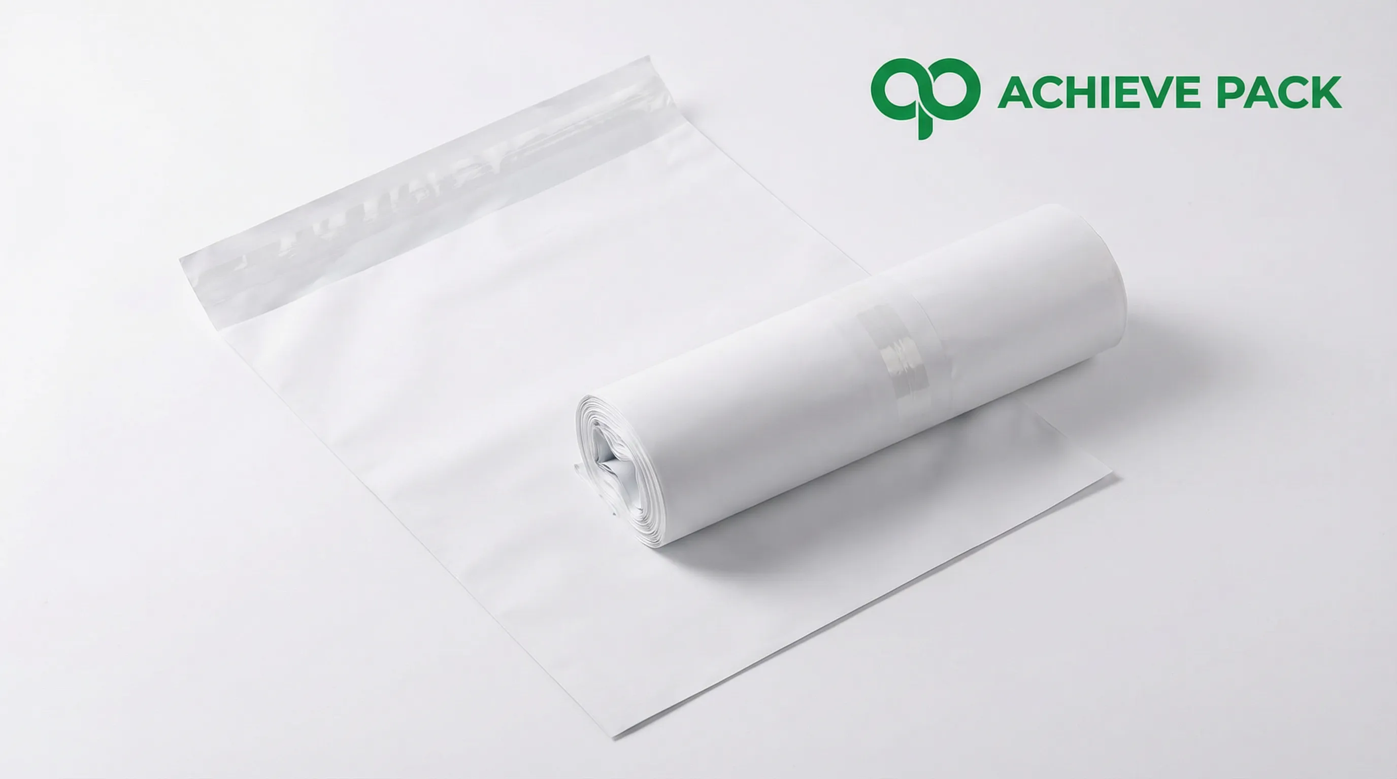 Compostable Gusseted Bag with Adhesive Header