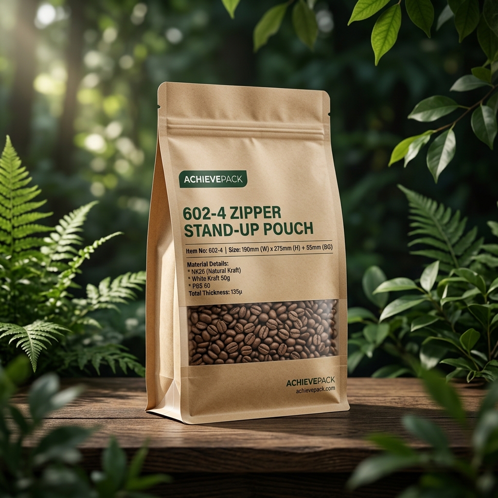 602-4 Zipper Stand-up Pouch