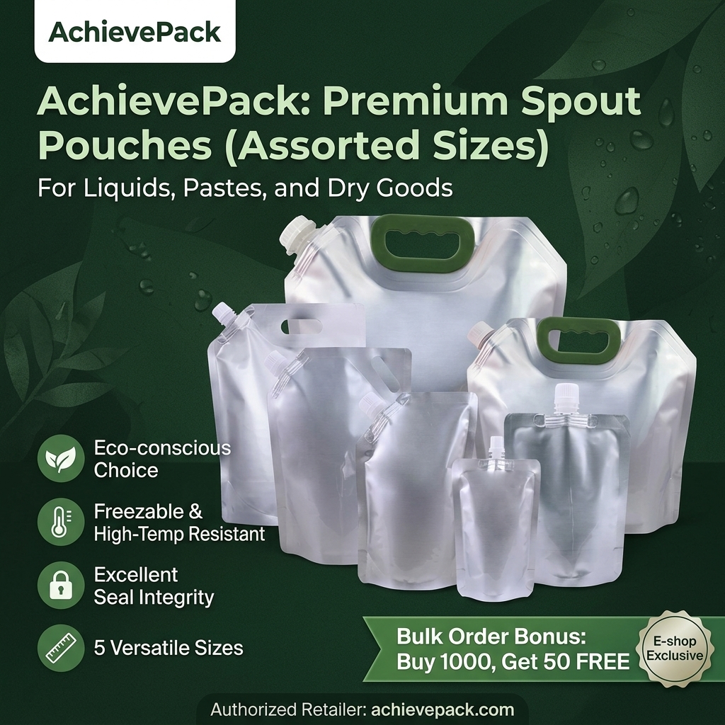 Bio-PE Spouted Stand Up Pouch
