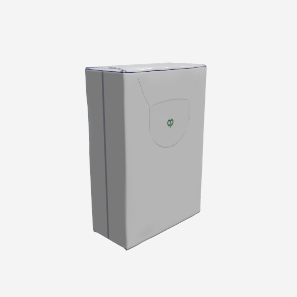 Household cleaning daily paper towel plastic bag packaging model