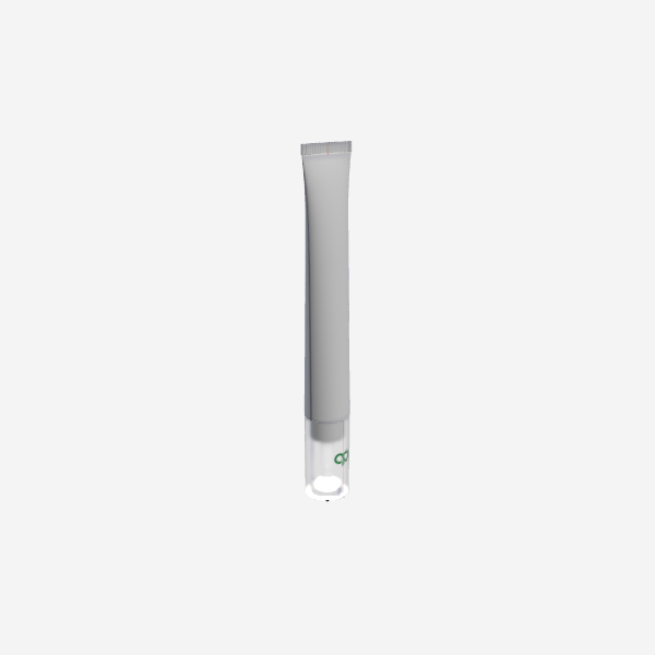 Beauty cosmetics hyaluronic acid gel plastic tube packaging mockup