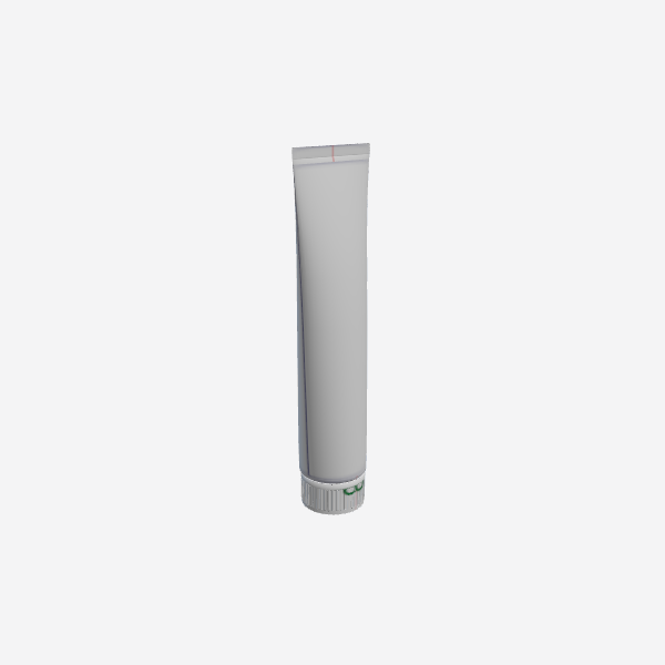Toiletries daily plastic tube packaging model 13