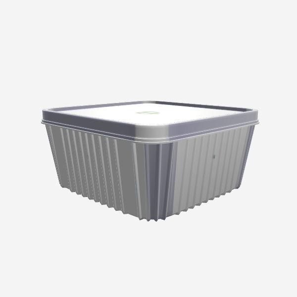 Convenience food food and beverage plastic box packaging model